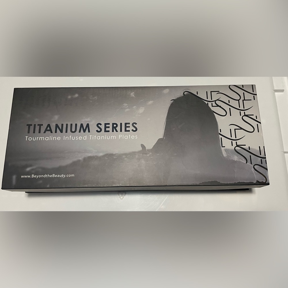 Titanium series straightener/curling iron